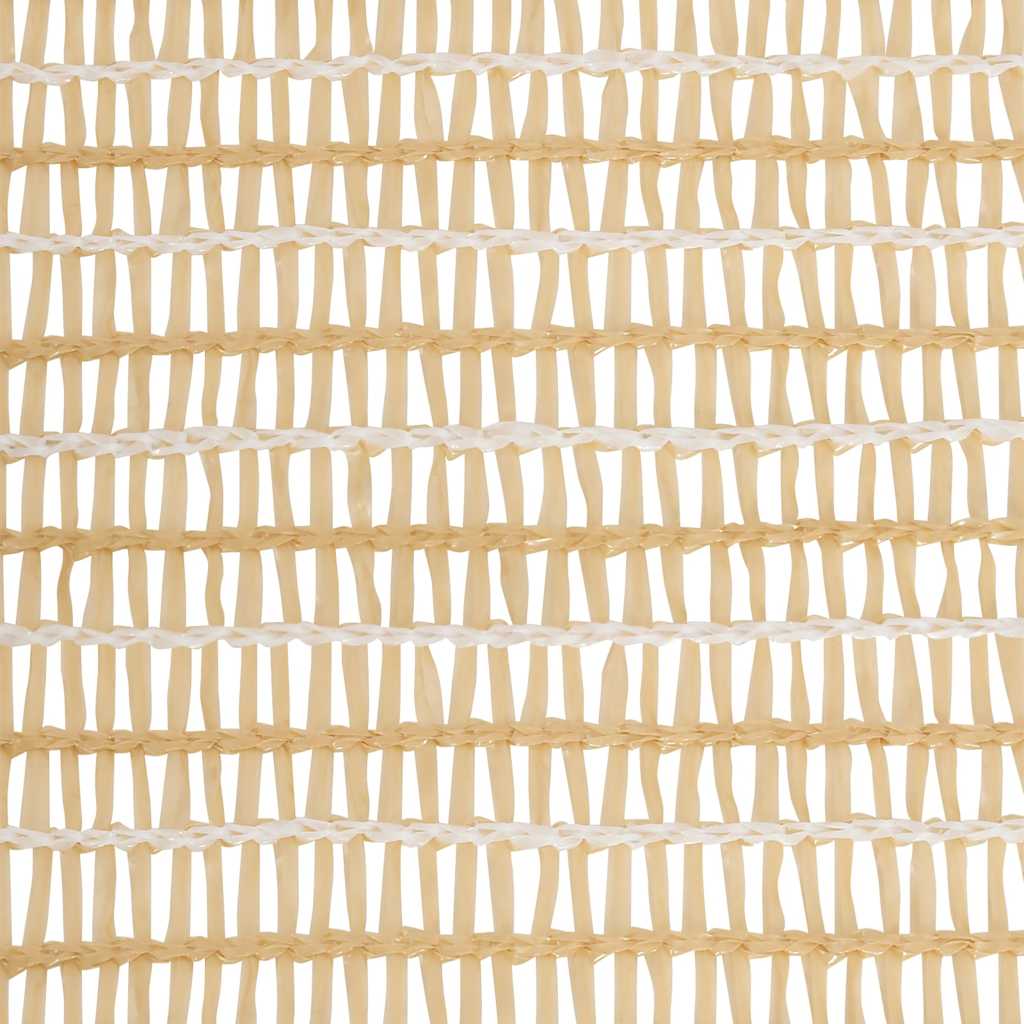 vidaXL Privacy Net Beige 1x25 m HDPE 150 g/m²
