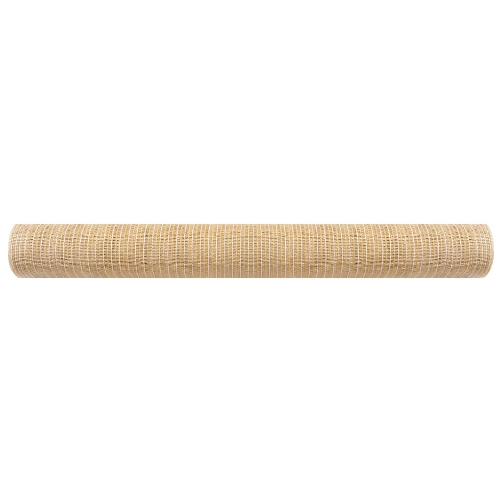 vidaXL Privacy Net Beige 1.2x50 m HDPE 150 g/m²