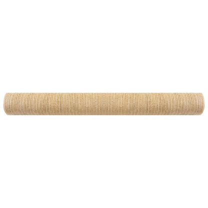 vidaXL Privacy Net Beige 1.5x10 m HDPE 150 g/m²