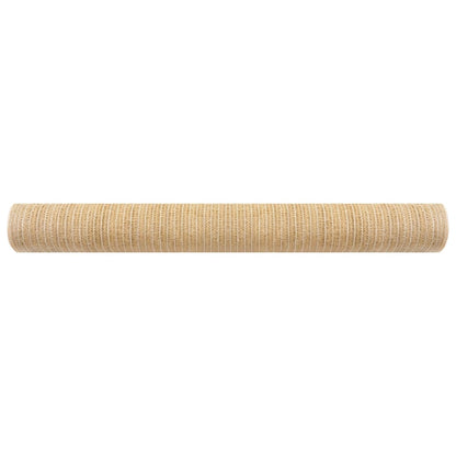 vidaXL Privacy Net Beige 1.5x25 m HDPE 150 g/m²