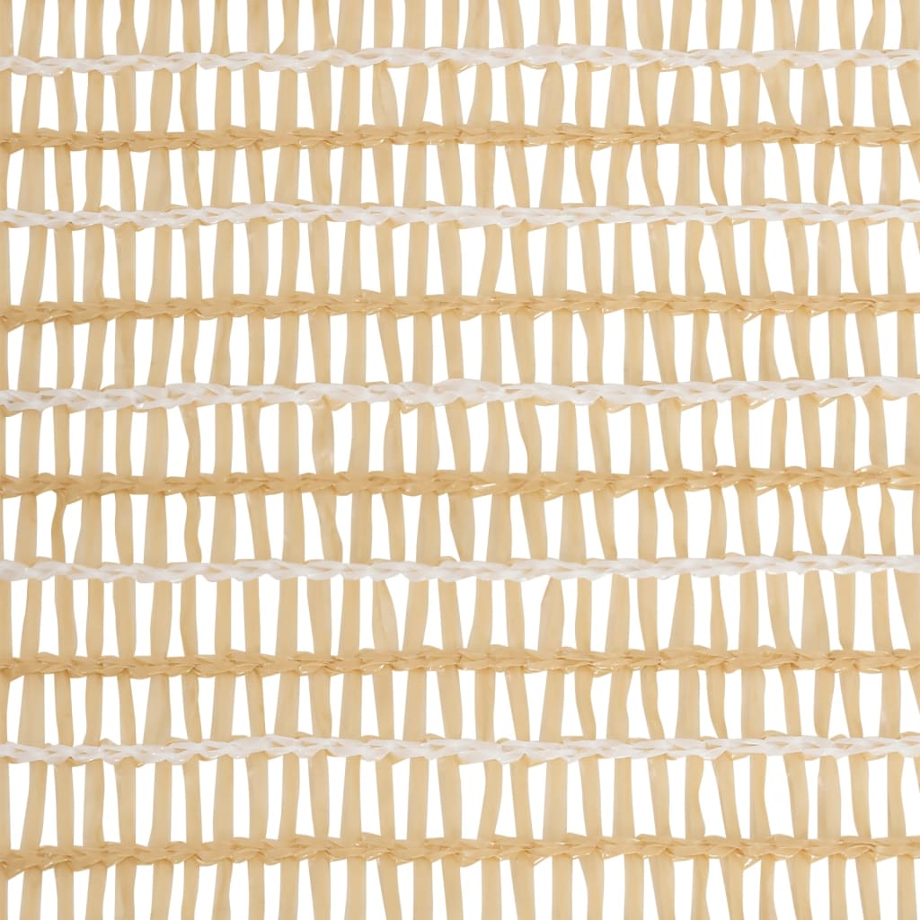 vidaXL Privacy Net Beige 1.5x50 m HDPE 195 g/m²