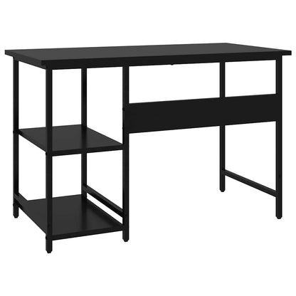 20550 vidaXL Computer Desk Black 105x50x72 cm MDF and Metal