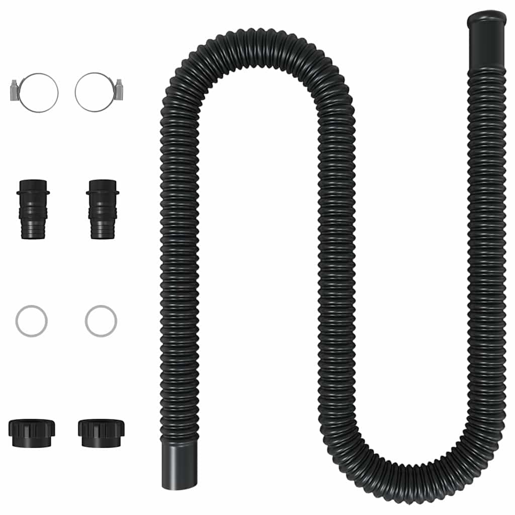 vidaXL Curved Pool Solar Heating Panels 2 pcs 110x65 cm