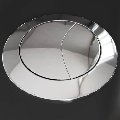 3059889 vidaXL WC Ceramic Toilet Bathroom Round Toilet Bottom Water Flow Black(141136)