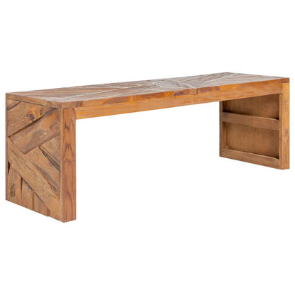 326176 vidaXL TV Stand 110x60x38 cm Solid Teak Wood