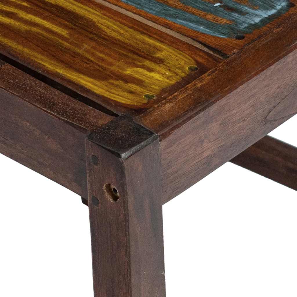 vidaXL Dining Chairs 2 pcs Solid Reclaimed Wood