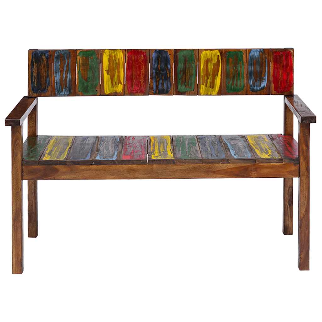 vidaXL Dining Chairs 4 pcs Solid Reclaimed Wood