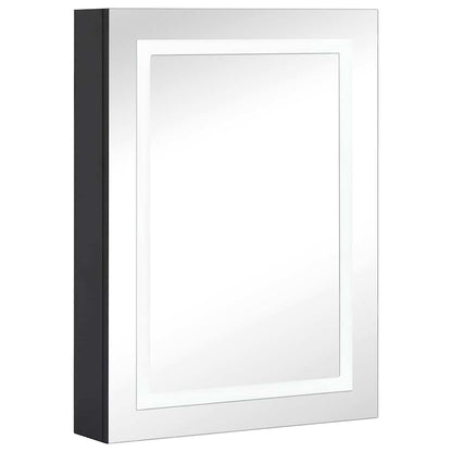 325543 vidaXL LED Bathroom Mirror Cabinet 50x13x70 cm