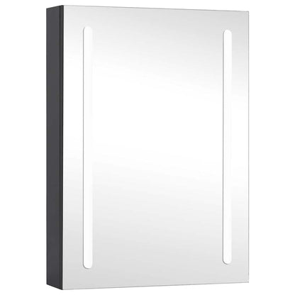 325546 vidaXL LED Bathroom Mirror Cabinet 50x13x70 cm