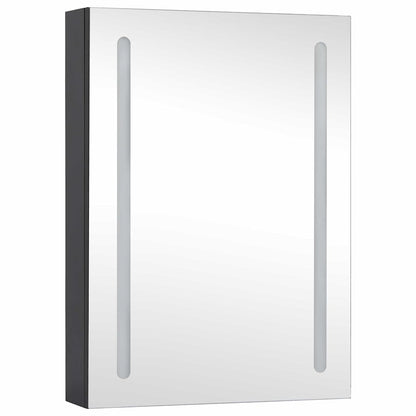 325546 vidaXL LED Bathroom Mirror Cabinet 50x13x70 cm