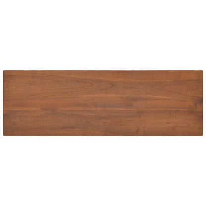 vidaXL TV Cabinet 90x30x40 cm Solid Teak Wood