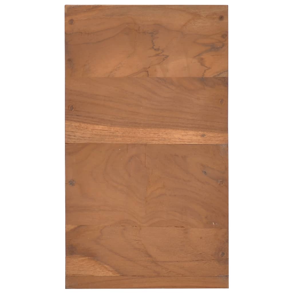vidaXL Bedside Cabinet 20x35x50 cm Solid Teak Wood
