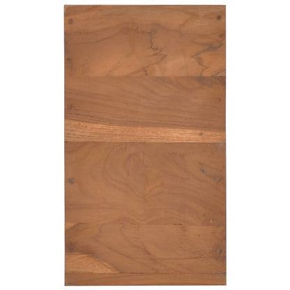 vidaXL Bedside Cabinet 20x35x50 cm Solid Teak Wood