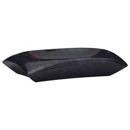 vidaXL Sink Black 50x35x10 cm Marble
