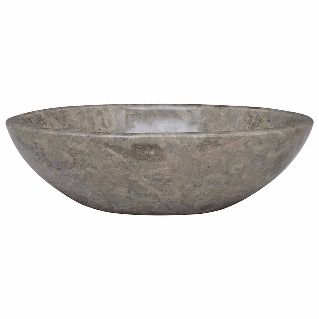 149173 vidaXL Sink Grey 53x40x15 cm Marble