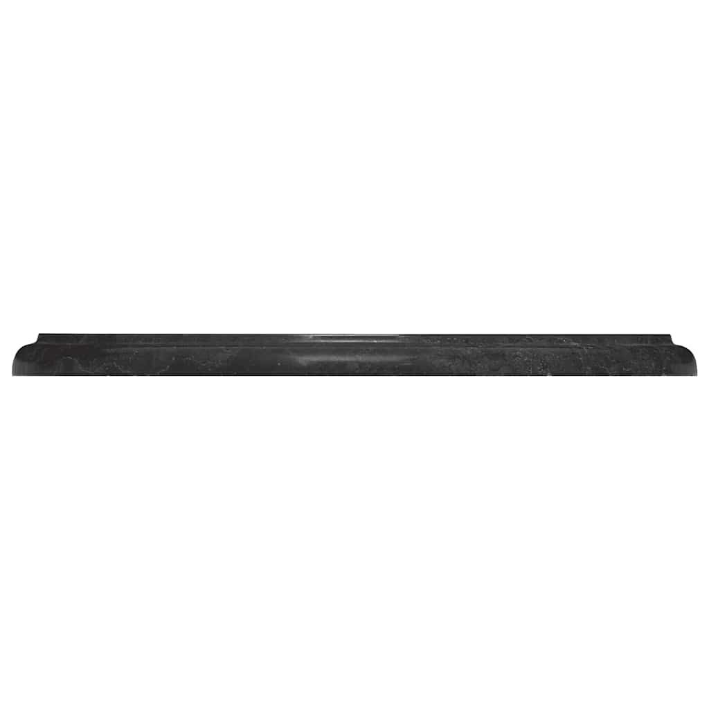 vidaXL Table Top Black Ø40x2.5 cm Marble