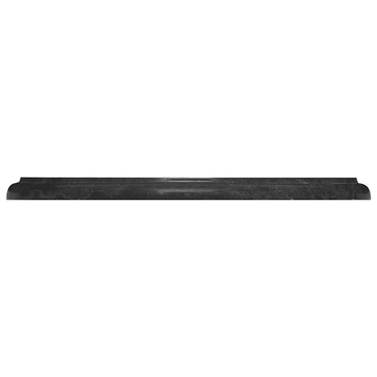 vidaXL Table Top Black Ø40x2.5 cm Marble
