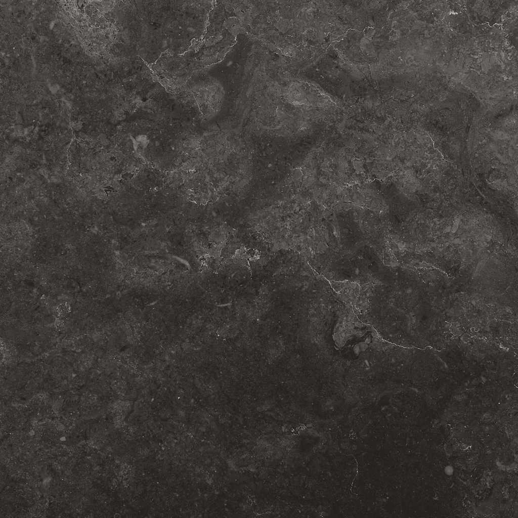 vidaXL Table Top Black Ø40x2.5 cm Marble