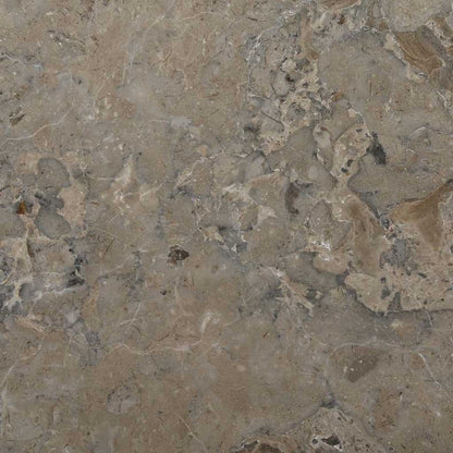 149191 vidaXL Table Top Grey Ø40x2,5 cm Marble
