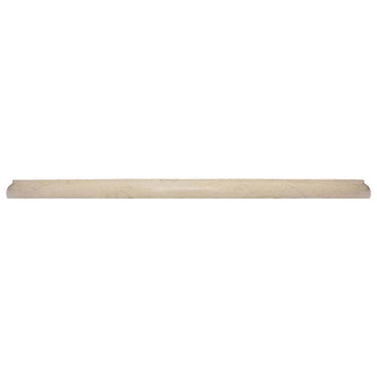 vidaXL Table Top Cream Ø50x2.5 cm Marble