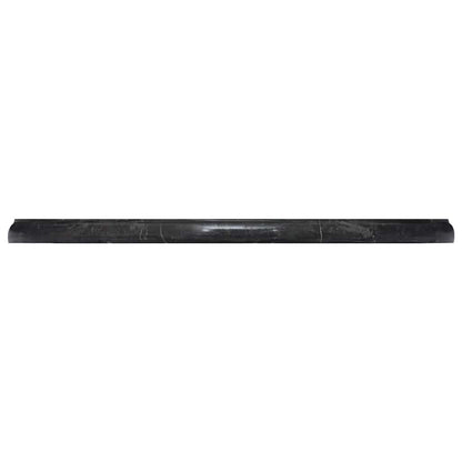 vidaXL Table Top | Black | Marble | Ø50x2.5 cm | Durable | Table Top | Round