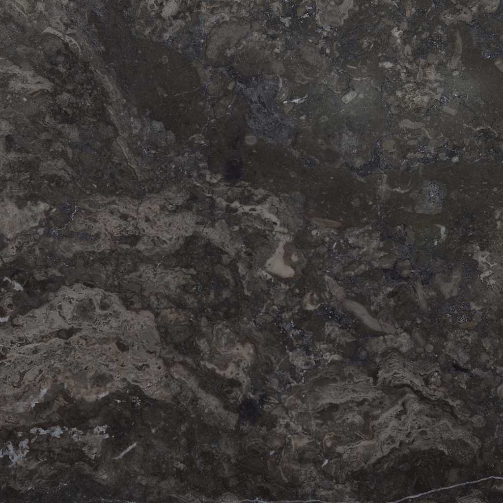 149193 vidaXL Table Top Black Ø50x2,5 cm Marble