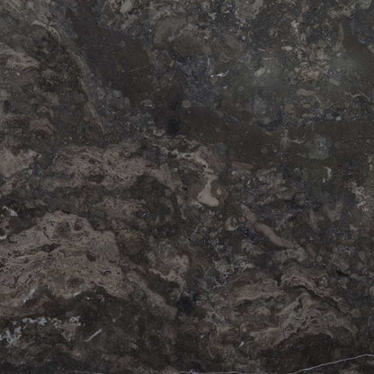 vidaXL Table Top Black Ø50x2.5 cm Marble