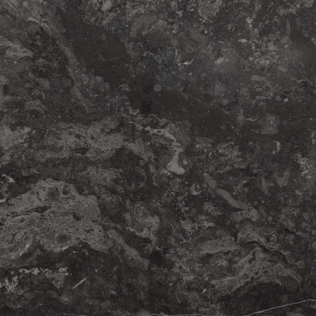 vidaXL Table Top | Black | Marble | Ø50x2.5 cm | Durable | Table Top | Round