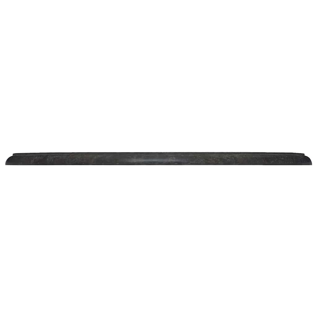 vidaXL Table Top Black Ø60x2.5 cm Marble