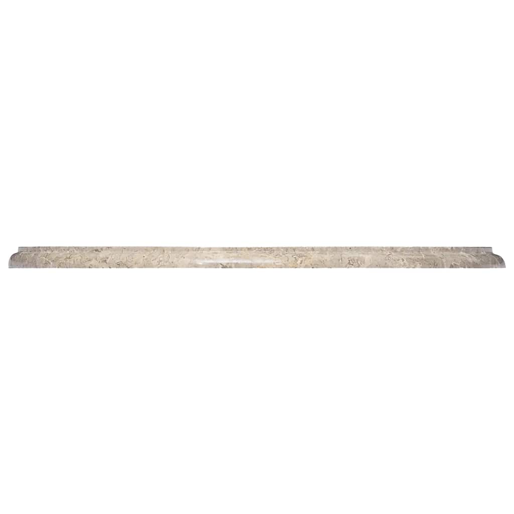 vidaXL Table Top | Grey | Marble | 60 cm diameter | Table Top | Circular