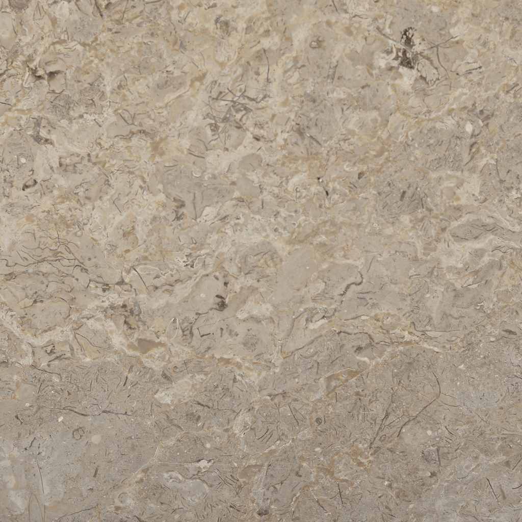 vidaXL Table Top Grey Ø60x2.5 cm Marble
