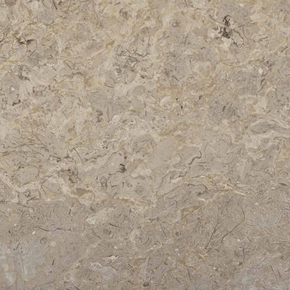vidaXL Table Top Grey Ø60x2.5 cm Marble