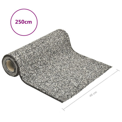 149526 vidaXL Stone Liner Grey 250x40 cm