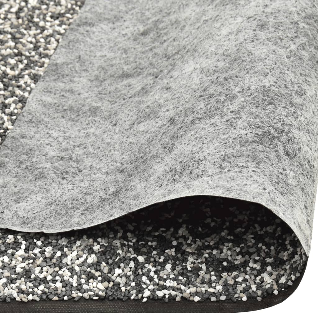 149532 vidaXL Stone Liner Grey 1000x60 cm