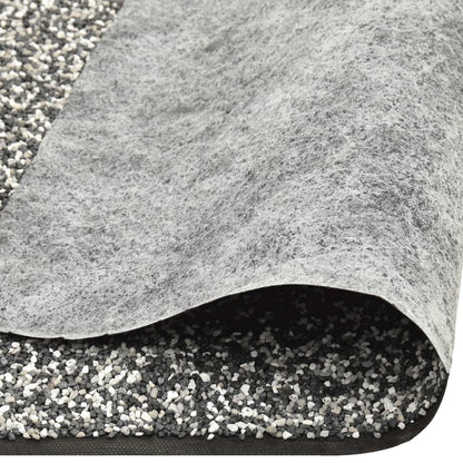 149532 vidaXL Stone Liner Grey 1000x60 cm