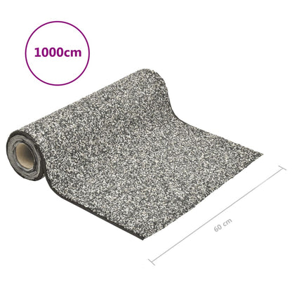 149532 vidaXL Stone Liner Grey 1000x60 cm