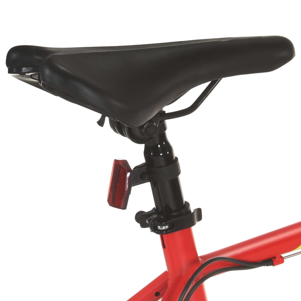 vidaXL Mountain Bike 21 Speed 27.5 inch Wheel 38 cm Red