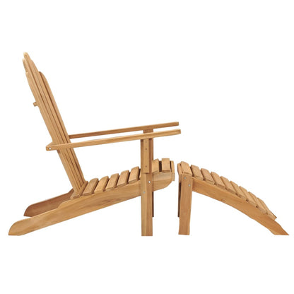 vidaXL Garden Chair | Teak | Solid Teak wood | Standard | Ergonomic