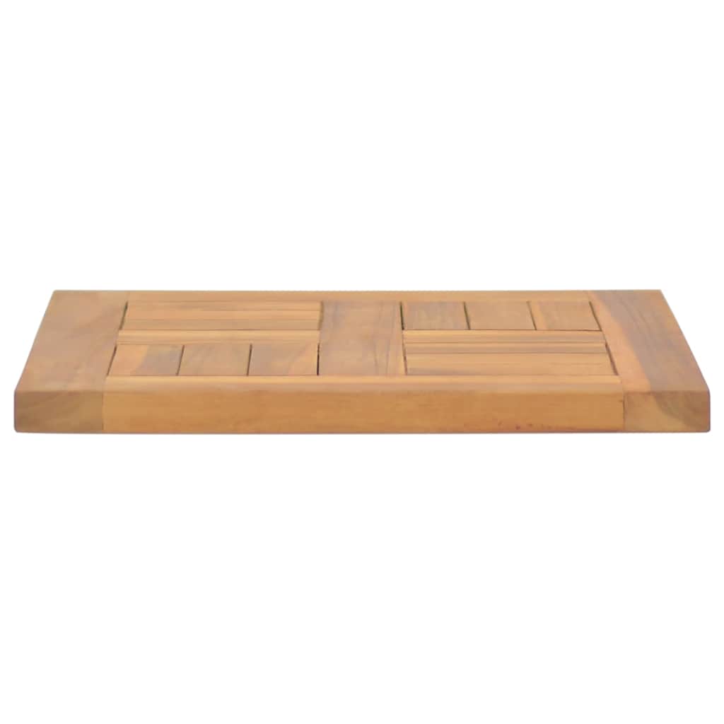 vidaXL Square Table Top 40x40x2.5 cm Solid Wood Teak