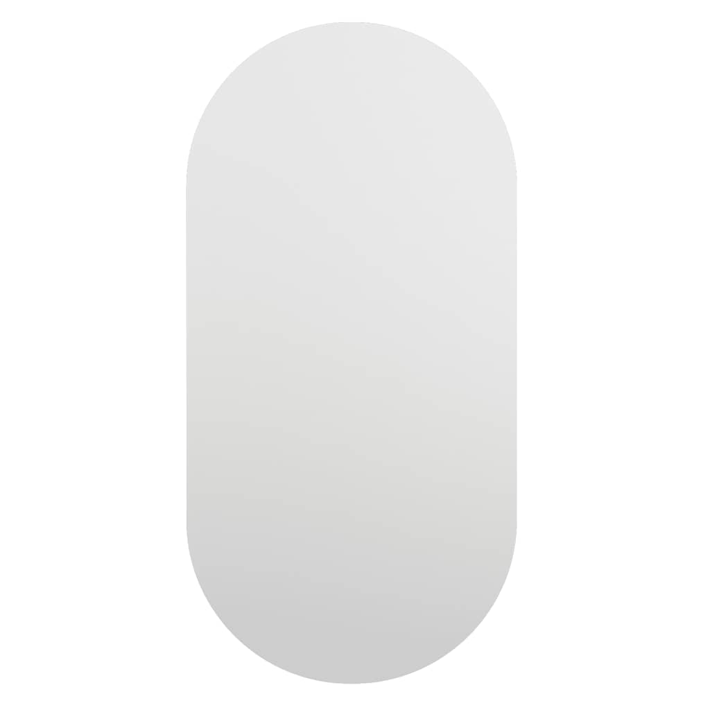 vidaXL Mirror | Transparent | Glass | Medium | Modern | Mirror | Oblong | Modern