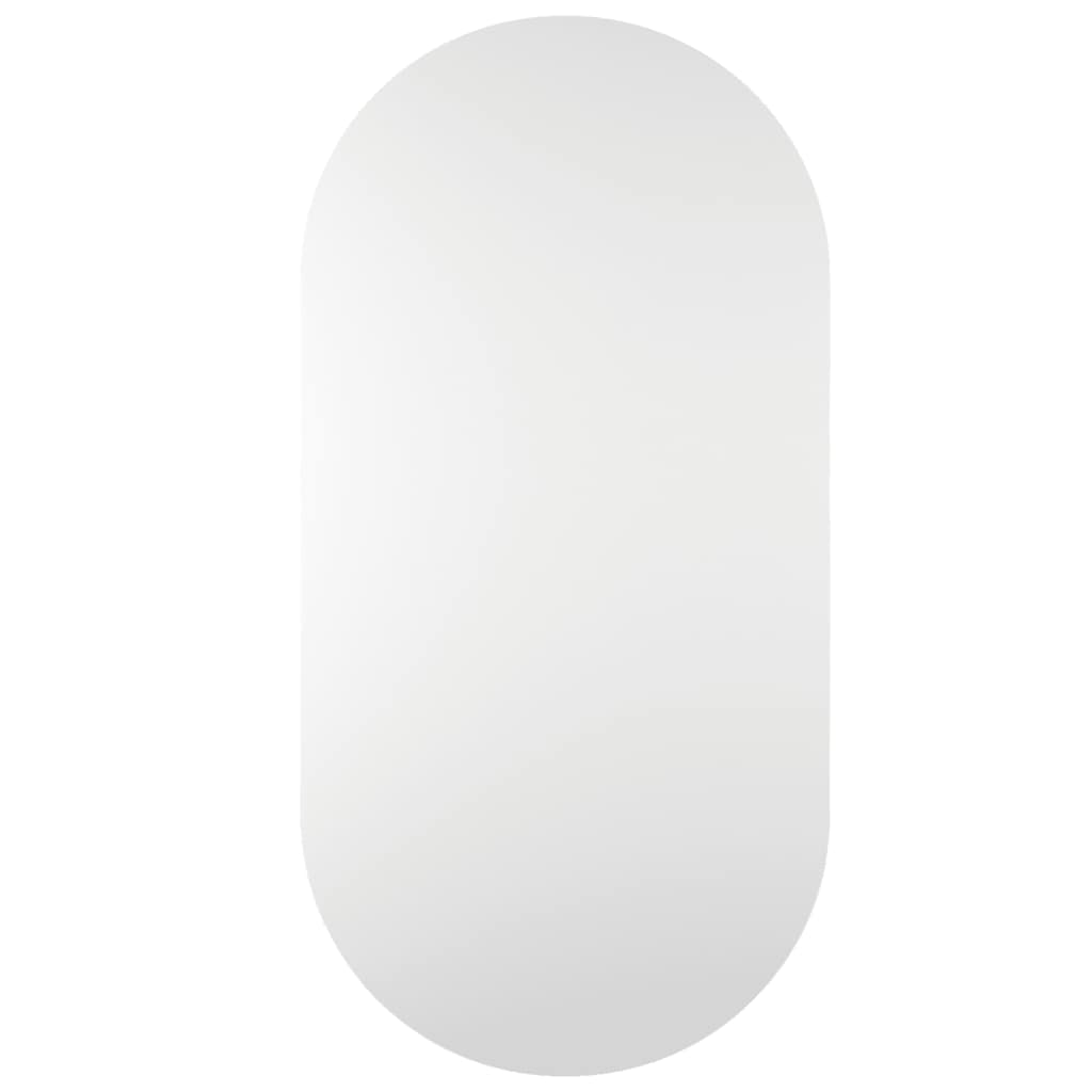 vidaXL Mirror | Transparent | Glass | Medium | Minimalist | Mirror | Oblong