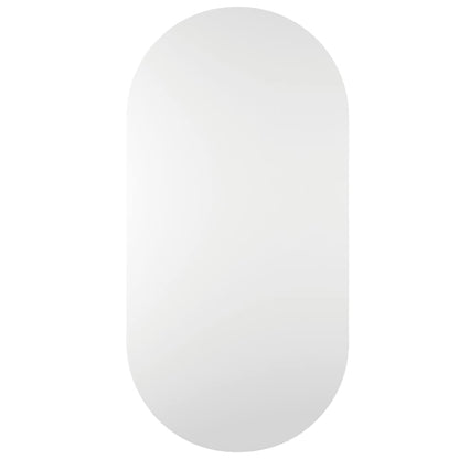 vidaXL Mirror | Transparent | Glass | Medium | Minimalist | Mirror | Oblong