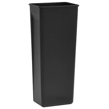 149571 vidaXL Dustbin with Pedal Anti-fingerprint 30L Silver Stainless Steel