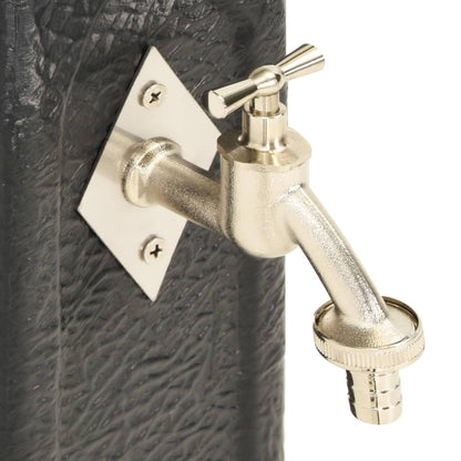 vidaXL Garden Tanker | Anthracite | HDPE (high quality plastic) | Medium
