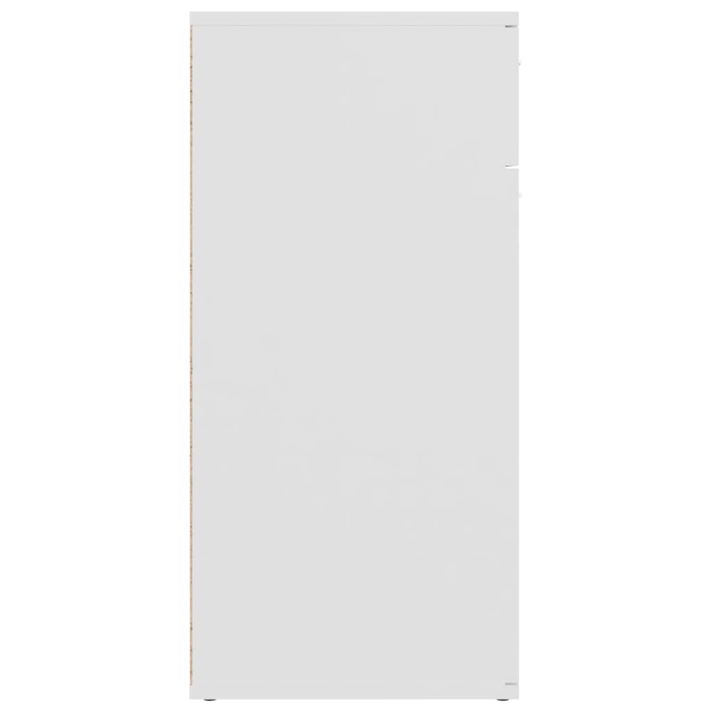 vidaXL Sideboard White 80x36x75 cm Engineered Wood