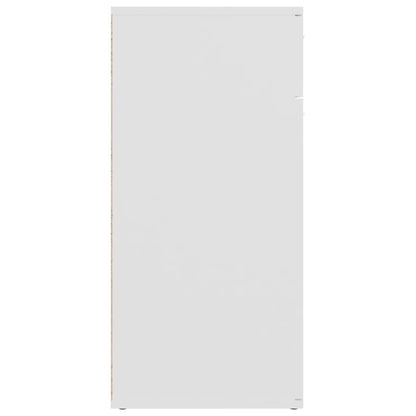 vidaXL Sideboard White 80x36x75 cm Engineered Wood