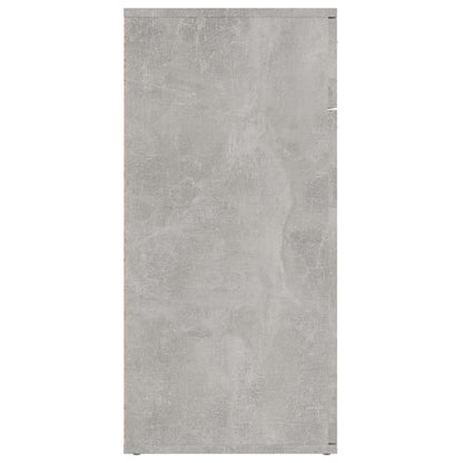 vidaXL Sideboard Concrete Grey 80x36x75 cm Engineered Wood