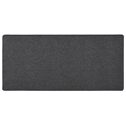 vidaXL Carpet Runner | Anthracite | Needle-punched fabric (100% polypropylene)