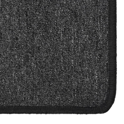 vidaXL Carpet Runner | Anthracite | 100% polypropylene | 50x200 cm | Non-slip