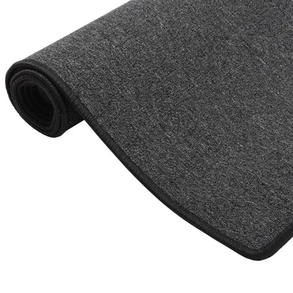 vidaXL Carpet Runner Anthracite 50x250 cm